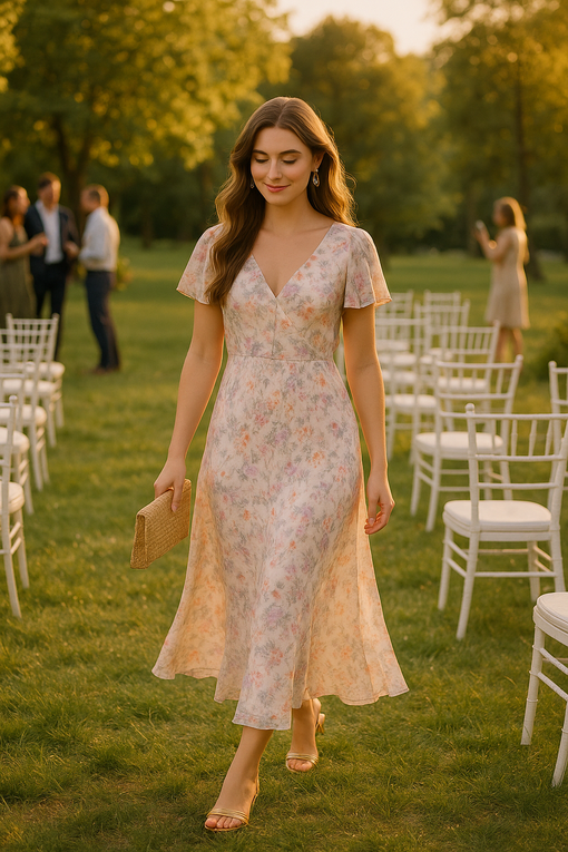Comment s’habiller pour un mariage champêtre en été 💐👒