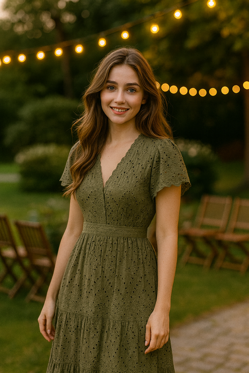 Mariage bohème/champêtre, vive les robes maxi et la broderie anglaise 🌿