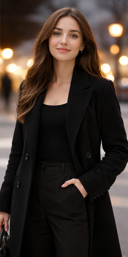 Comment s’habiller en hiver pour une sortie sans en faire trop ✨🖤