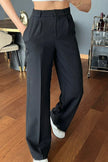 Black Classic Fit Trousers