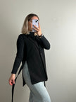 Blazer noir sans manches