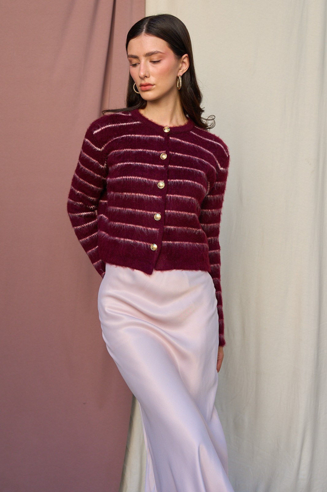 ASOS DESIGN - Gilet rayé - Marron et blanc | ASOS ASOS DESIGN - Gilet rayé - Marron et blanc | ASOS